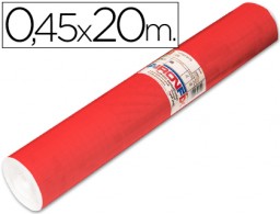 Rollo adhesivo Aironfix 100µ rojo claro mate 0,45x20 m.